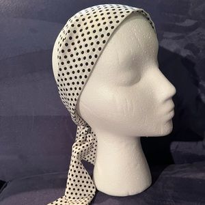 Polka Dot Hair Scarf